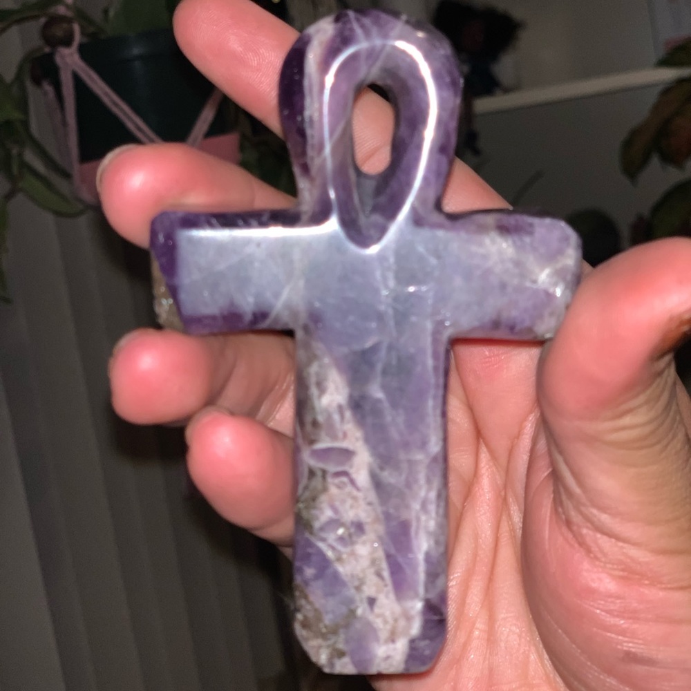 Amethyst ankh